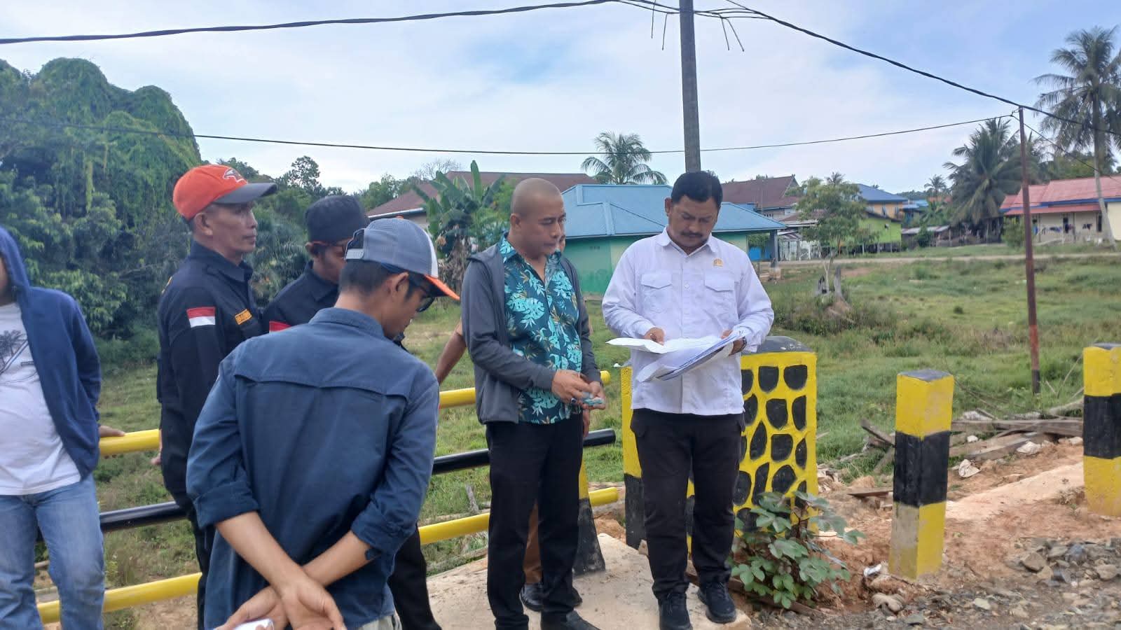 DPRD Nunukan Perketat Pengawasan APBD, Ramsah Turun Langsung Pantau Proyek Infrastruktur di Sebatik