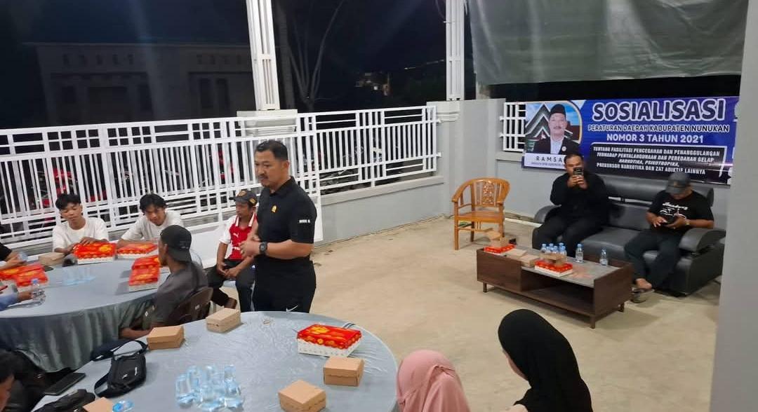 Ramsah Perkuat Peran Pemuda Lewat Sosialisasi Perda Anti Narkotika “Bentengi Diri, Jaga Masa Depan”
