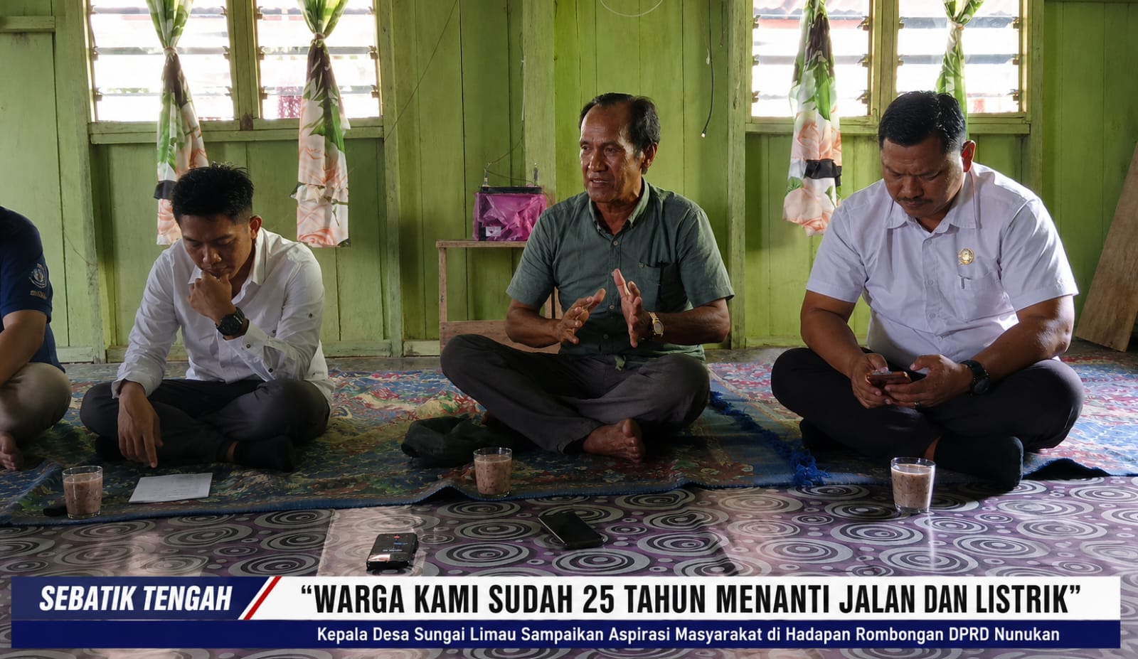 Kepala Desa Sungai Limau: “Warga Kami Sudah 25 Tahun Menanti Jalan dan Listrik”