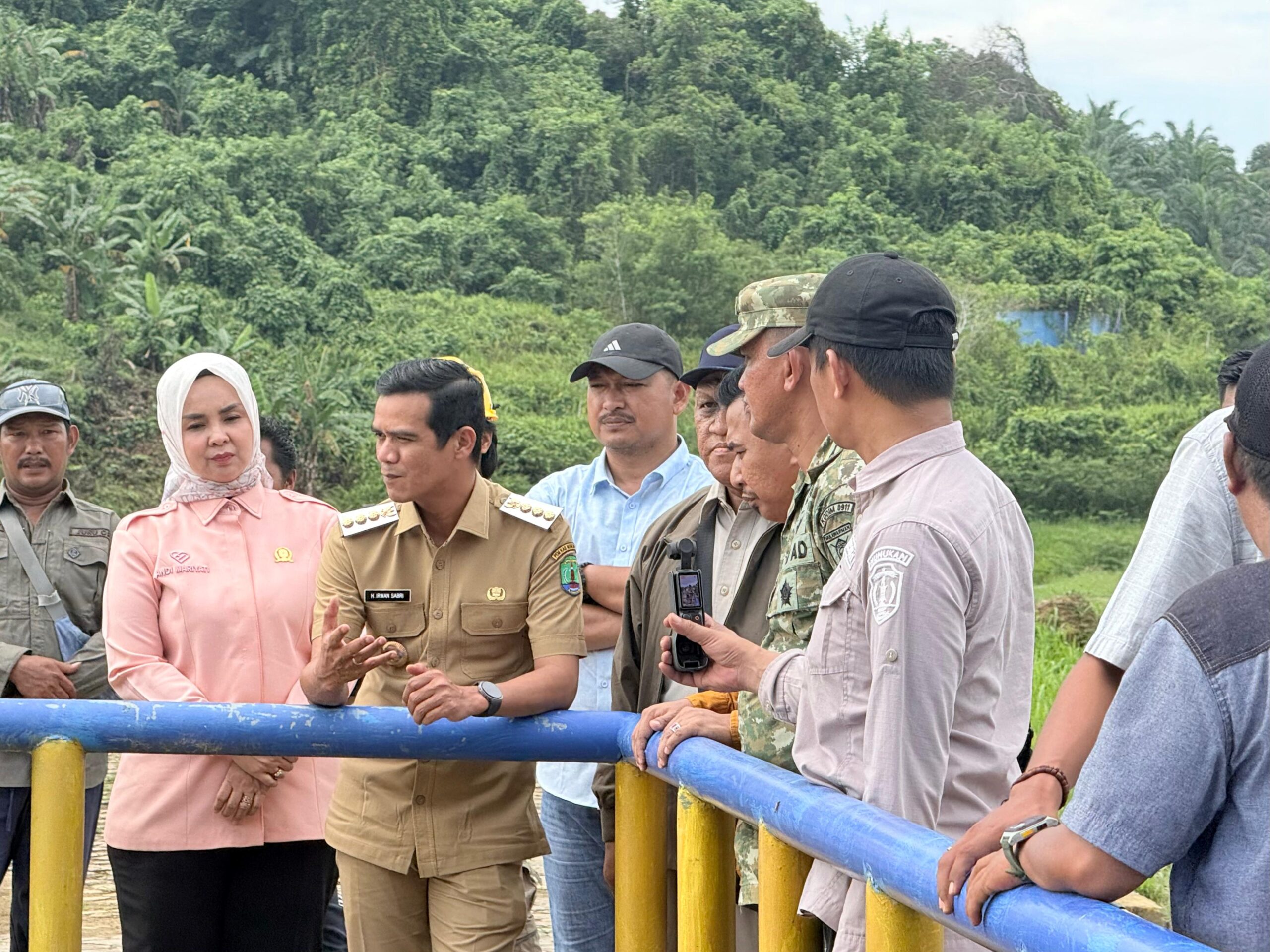 Pemkab dan DPRD Turun Langsung ke Embung Lapri,Penyelesaian Ganti Rugi Dipercepat